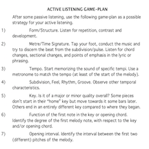 guidelines for learning melodies